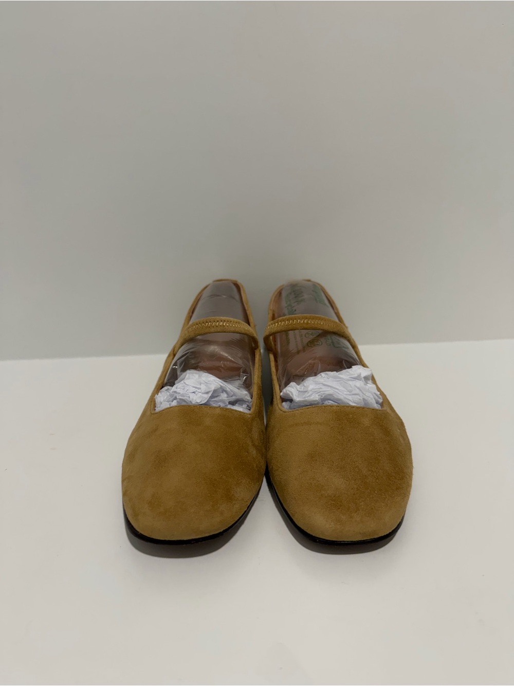 NEW Madewell The Greta Ballet Flat in Olive Surplus suede NN046 size 7.5 - Picture 6 of 11